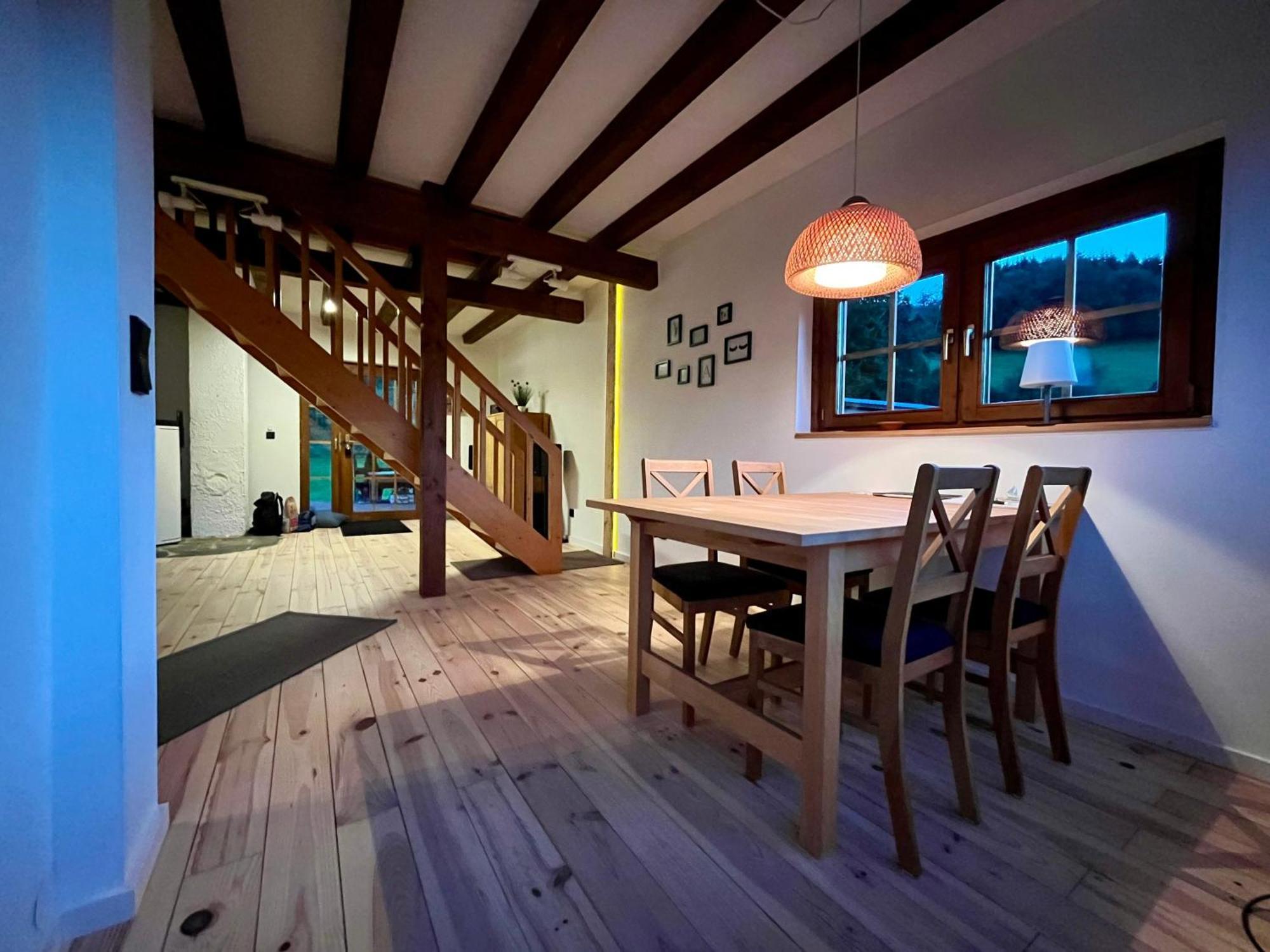 Villa Blockhaus Ourtal Winterspelt Exterior foto